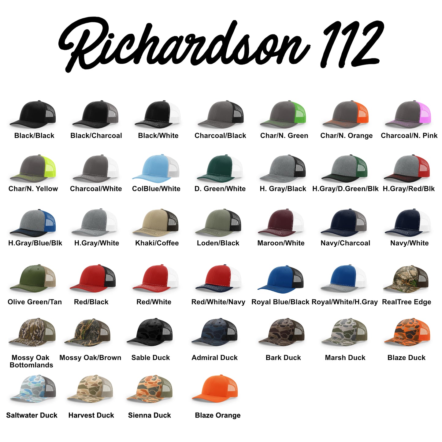 Adairsville Cursive Leather Patch Hat