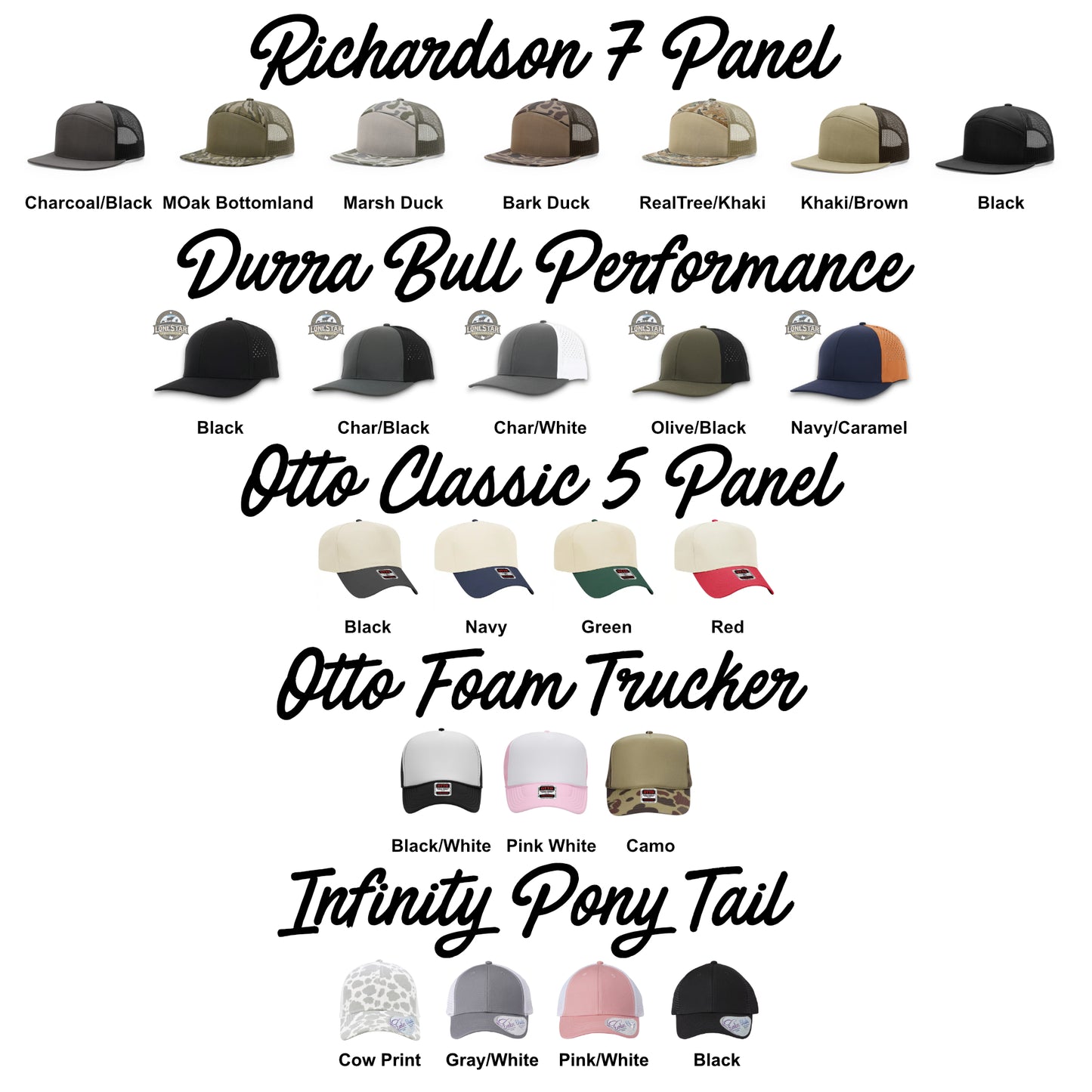 Adairsville Cursive Leather Patch Hat