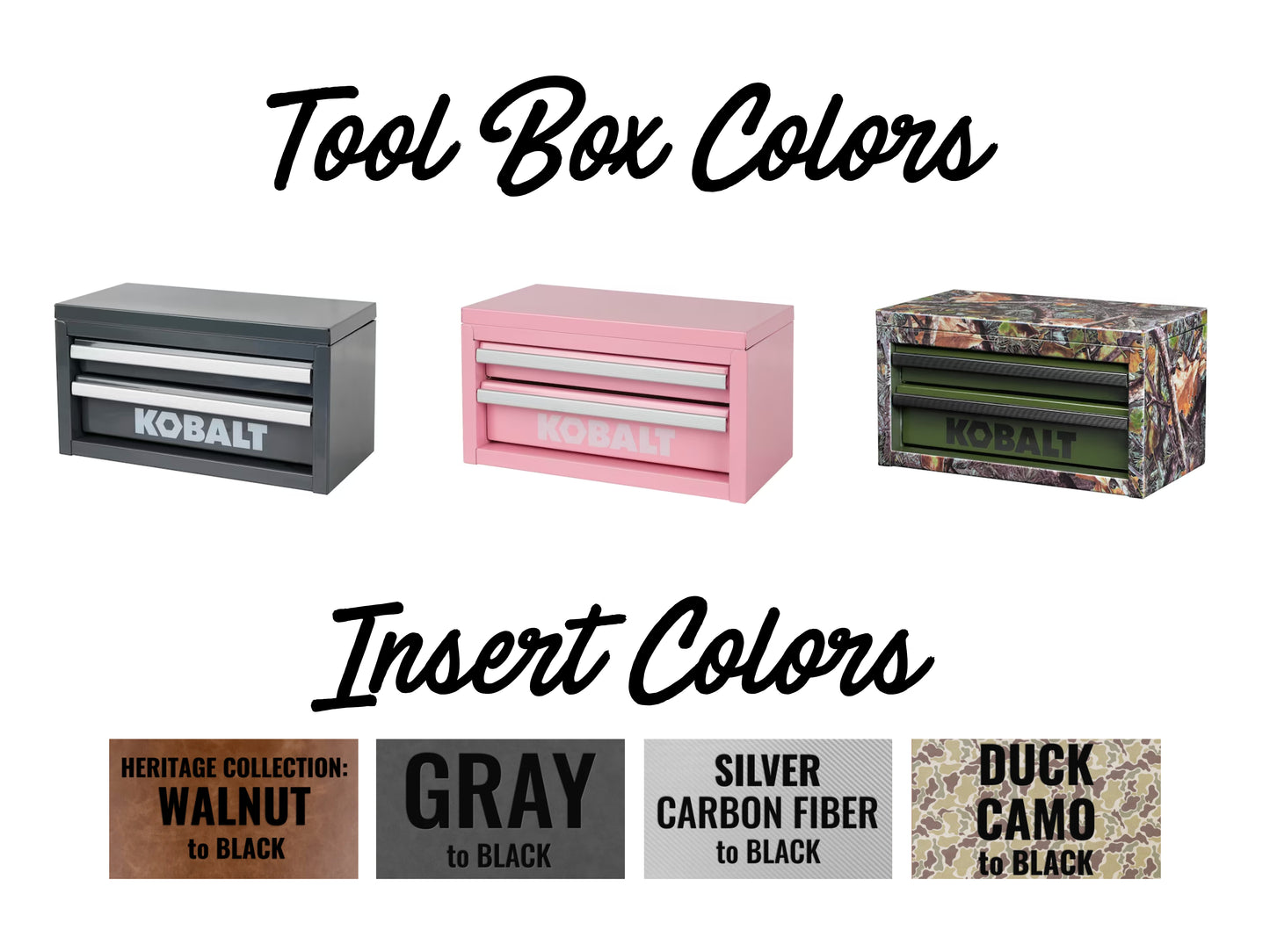 Personalized Dad Mini Kobalt Toolbox