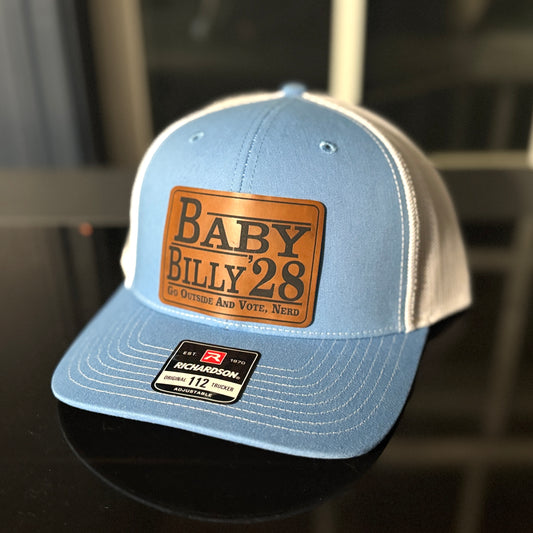 Uncle Baby Billy 28 Leather Patch Hat