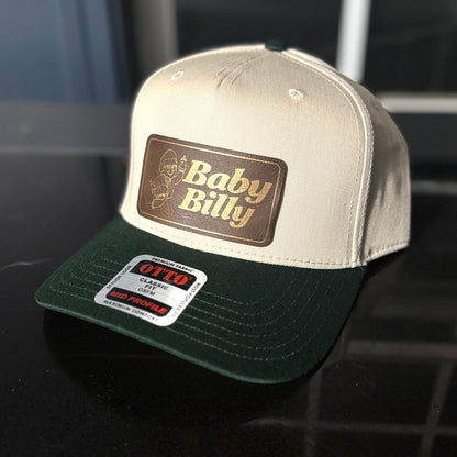 Uncle Baby Billy Gold Leather Patch Hat