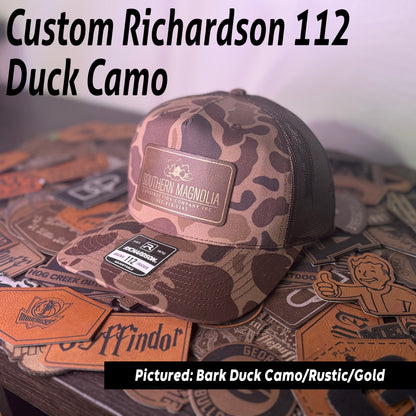 Custom Richardson 112PFP Duck Camo Hat