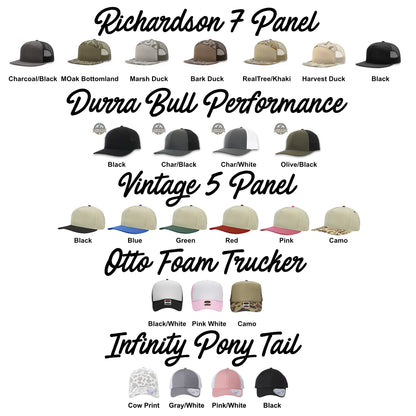 Put It On My Husband's Tab Leather Patch Hat