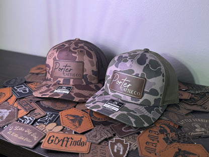 Custom Richardson 112PFP Duck Camo Hat