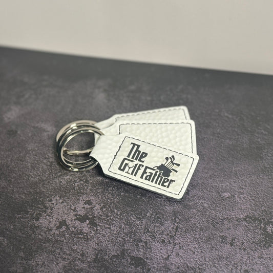 Golf Father Keychain