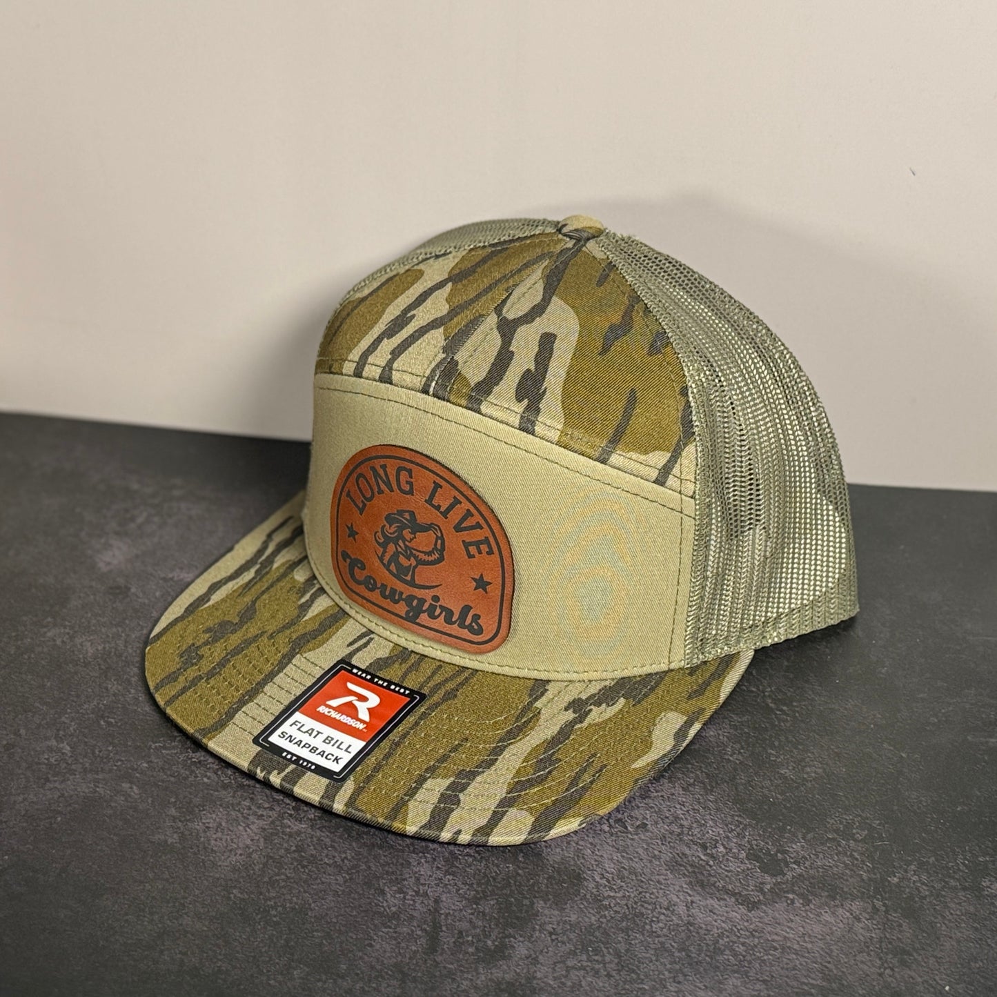 Long Live Cowgirls Leather Patch Hat