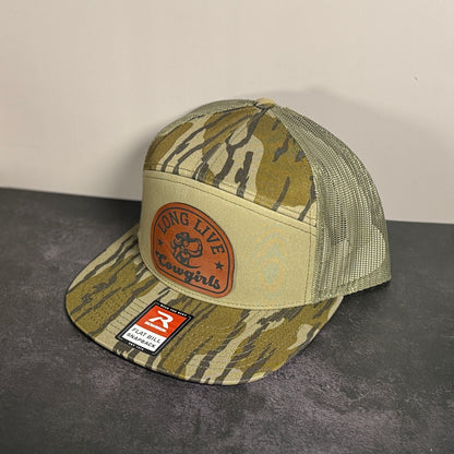 Long Live Cowgirls Leather Patch Hat