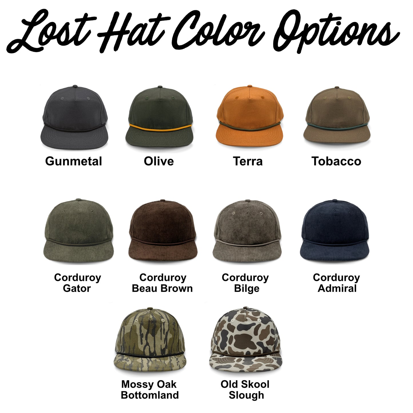 Lost Hat Co Goat Rope Custom Hat