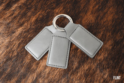 Keychain Leatherette - Custom Laser Engraved